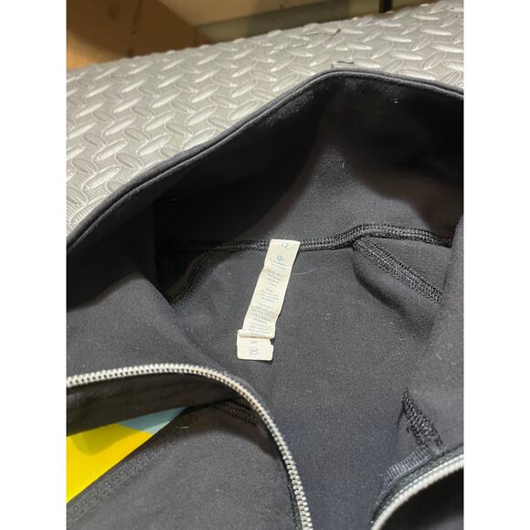 Lululemon Black Multicolor Asana Jacket Y2K Color Block Womens Size 12 - Picture 5 of 9